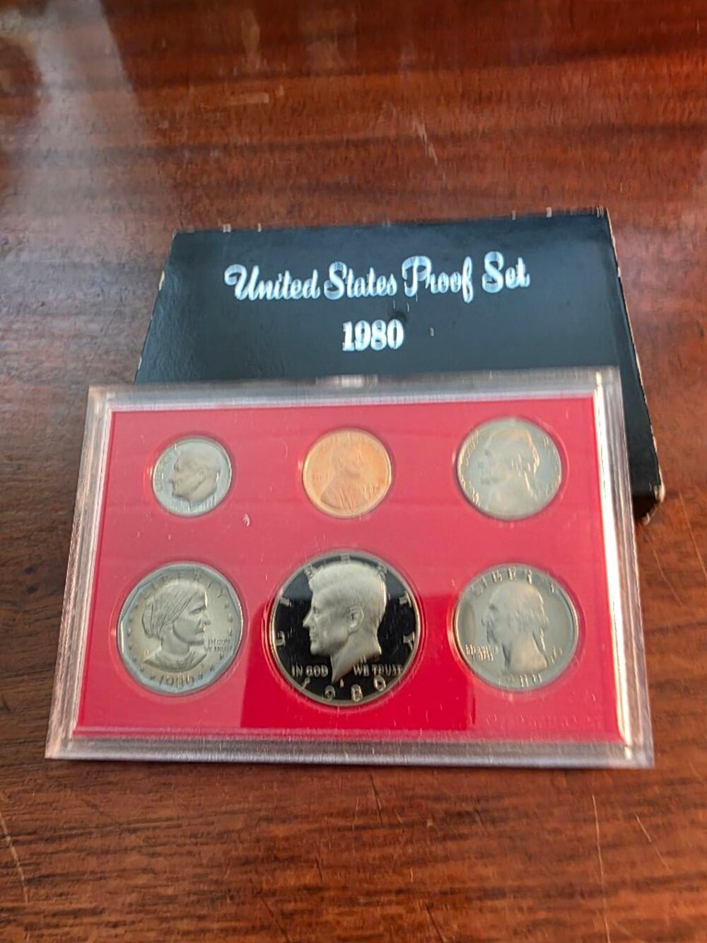 1980 S UNITED STATES PROOF SET OF COINS, NEW